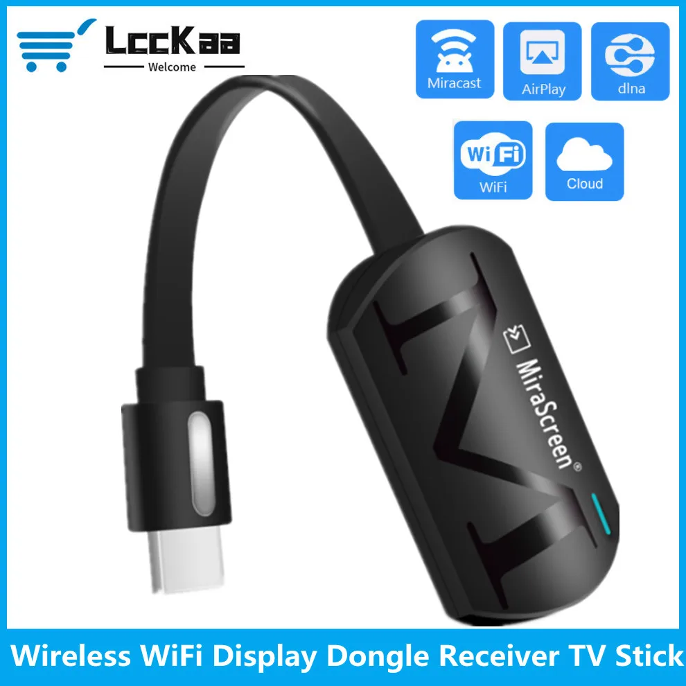 Ricevitore Display Wifi Wireless Tv Stick Schermo Mira Dlna Airplay Hd Media Miracast Tv Dongle 1080P Per Telefono Tablet Pc A Hdtv