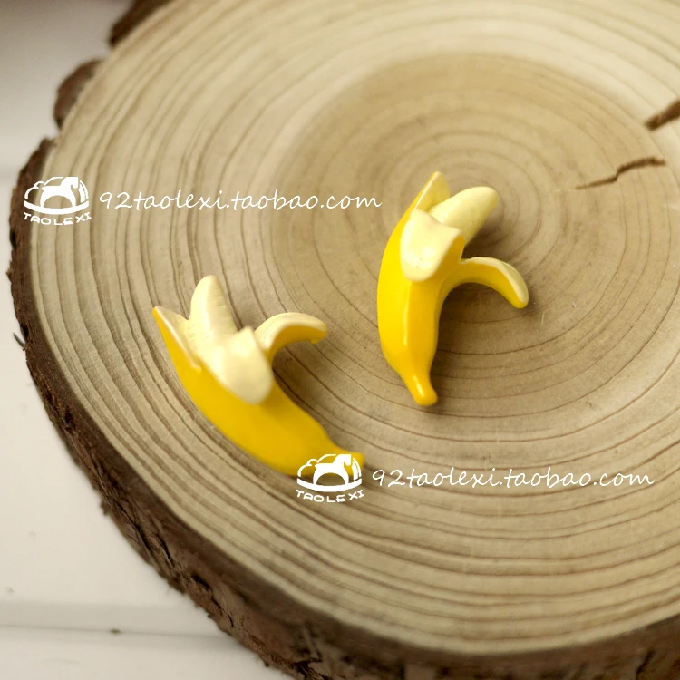 Banana Fruit Resin Fridge Early Childhood Education Resin