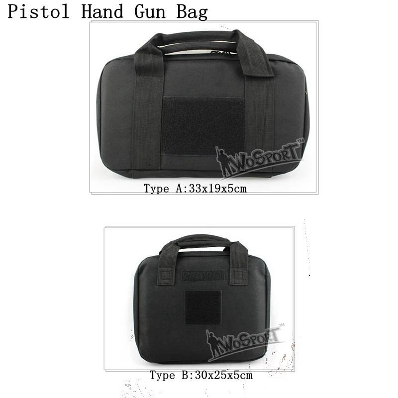 Slide New Tactical Single Pistol Case Military Pistol Hand Gun Bag Gun Rug Paintball Gun Storage Soft Pistol Carrying Case