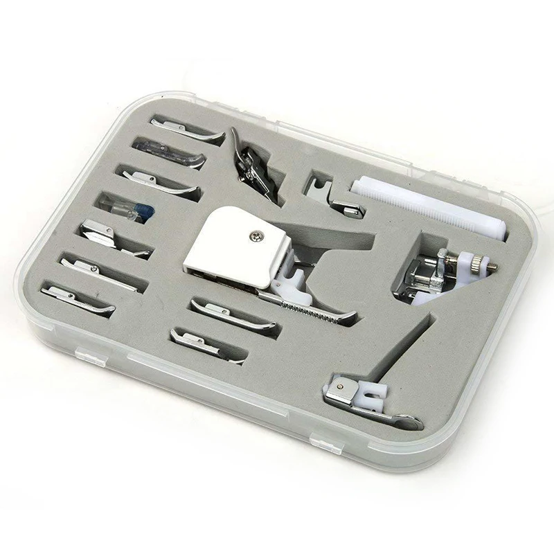15 Pcs/Set Sewing Foot Feet Accessories Portable for Home Craft Machines HFing | Дом и сад