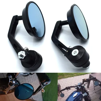 

Universal motorcycle 7/8" 22mm handlebar end rearview mirrors For Yamaha YZF600R YZF750 YZF1000 R XJR1300 FJR1300 XTZ1200