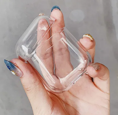 Милый мультфильм щенок наушники чехол для AirPods 2 силиконовый чехол Kawaii беспроводной Bluetooth наушники защитный чехол с брелком - Цвет: 013