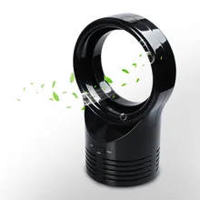 Электрический вентилятор Bladeless портативный охлаждающий вентилятор мини-портативный вентилятор с двойной стороной Bladeless Настольный вентилятор для домашнего офиса