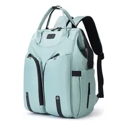 2021 Oxford Women Backpacks Multifunction Ladies Waterproof Shoulder Backpack  Baby Changing Diaper Bag Large Capacity Mommy Bag