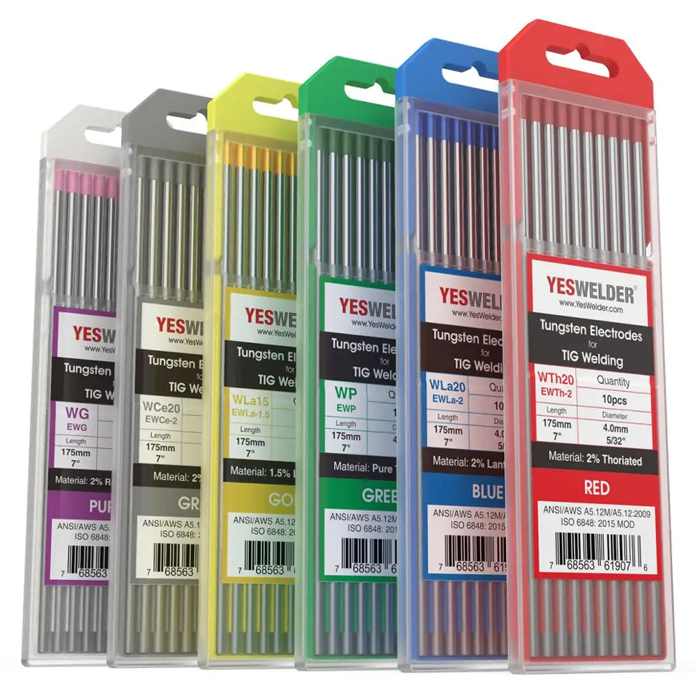 YESWELDER Low Melting Rate Tungsten electrode TIG