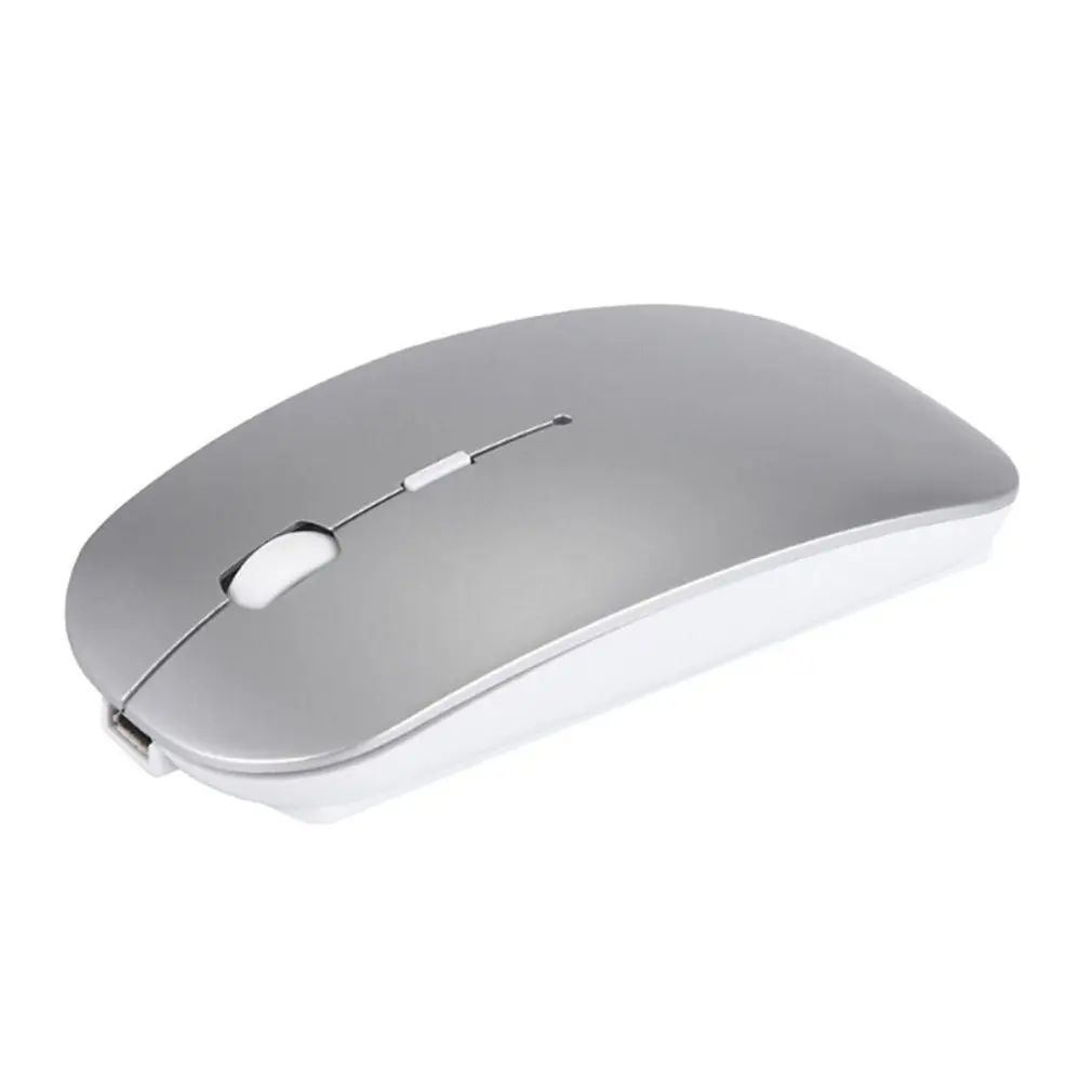 

Ultra Thin USB Wireless Optical Mouse Bluetooth 2.4G Receiver Super Slim Mouse Cordless Computer PC Laptop for Windows for Mac