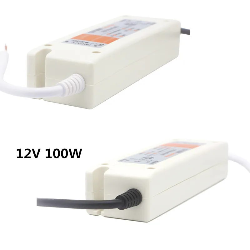 AC110-220V для DC12V драйвер Питание DC 12V 18W 28W 48W 72W фары для 100 Вт светодиодное освещение Трансформатор для Светодиодные ленты при отраженного света адаптер