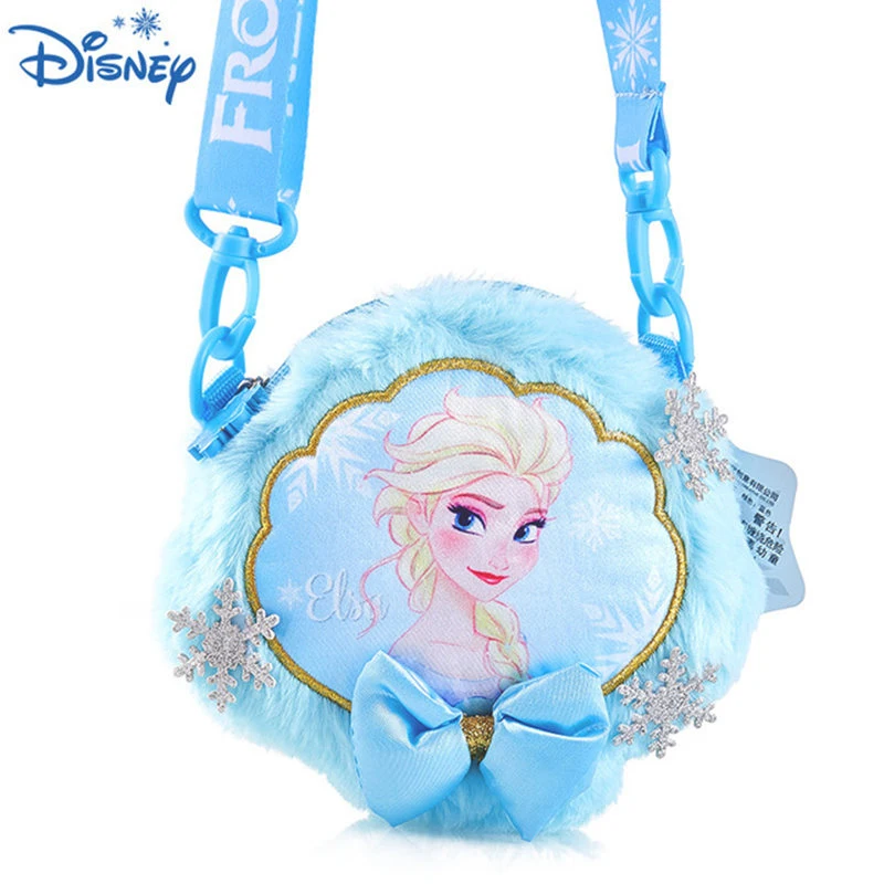 Disney Frozen2 сумка принцесса Эльза Анна Снежная королева плюшевая сумка на плечо мультяшная милая сумочка дети девочка игрушки День рождения Рождественский подарок