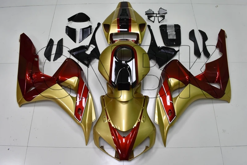 Для CBR1000RR 10 11 мотоцикл обтекатель CBR 1000RR 09 10 золотого и красного цвета Обтекатели для Fireblade 2008-2011 обтекатель Наборы