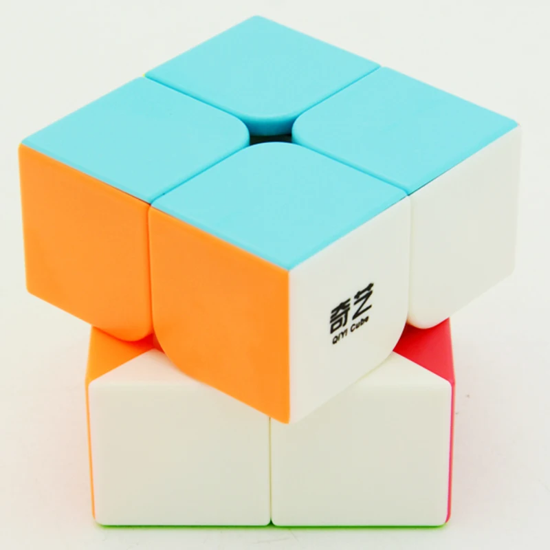 Qiyi Qidi 2x2x2 скоростной куб Qidi S Magico Cubo головоломка для начинающих, игрушки для детей, волшебный 2x2 куб