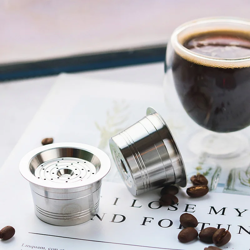 Прочный многоразовый для TCHIBO Caffitaly K-fee кофе капсулы Pod Kit нержавеющая сталь пищевой материал