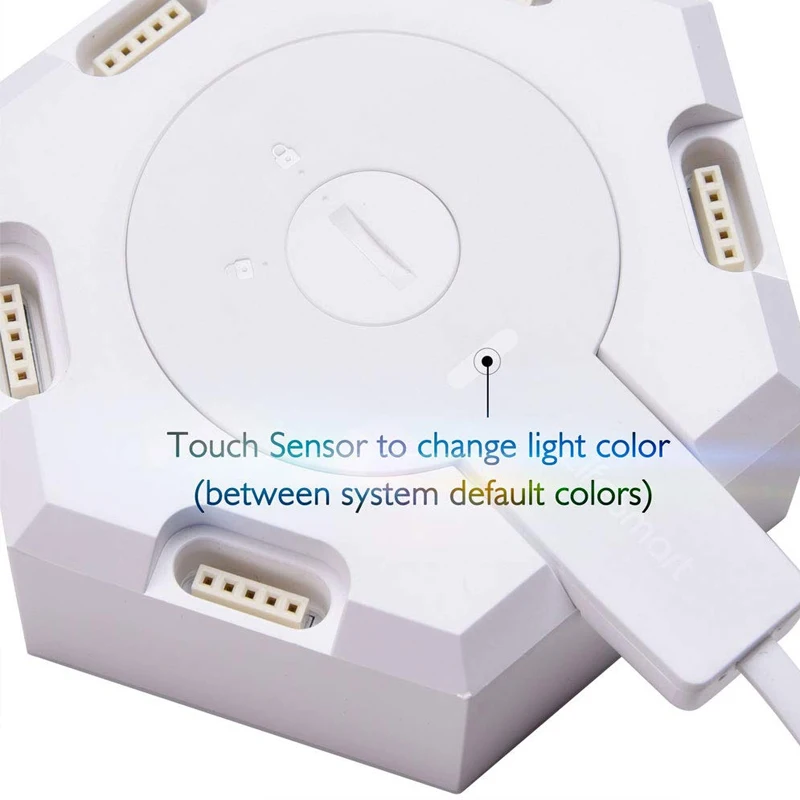 LifeSmart LED Quantum Light Smart Geometry Assembling DIY Lamp WiFi Work with Google Assistant Alexa Cololight APP Smart Control smart led bulb