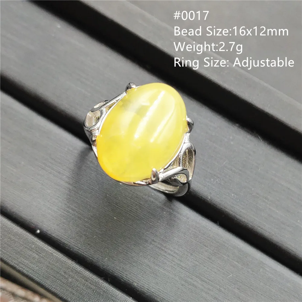 Natural Yellow Amber Adjustable Size Ring Gemstone For Woman Lady Wedding Stone Sterling Silver Rings Jewelry AAAAA Natural Yellow Amber Adjustable Size Ring Gemstone For Woman Lady Wedding Stone Sterling Silver Rings Jewelry AAAAA