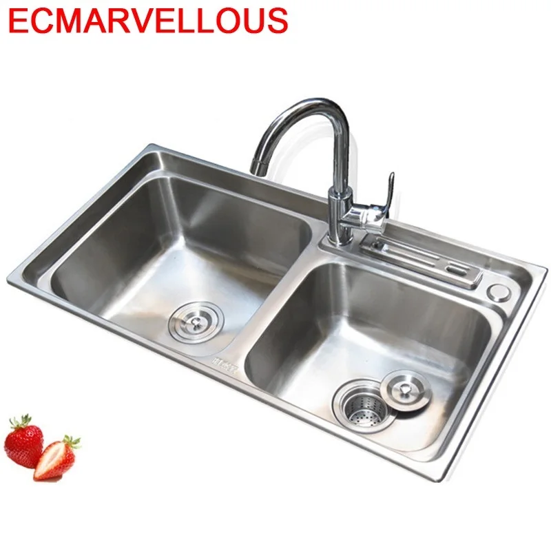 Раковина для кухни Wasbak Zlewozmywak Ze Stali Nierdzewnej Inox Lavandino Umywalka Lavabo Fregadero De Cocina Cuba Pia