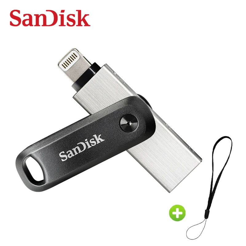 Флеш-накопитель sandisk OTG USB3.0 флеш-накопитель 128 ГБ 256 ГБ USB карта памяти для iPhone iPad iPod