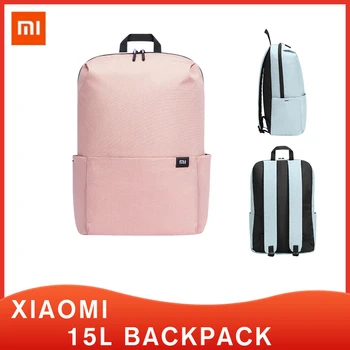 

Xiaomi Mini Backpack 15L Waterproof Shoulders Unisex Pack Bags Light Weight Student Women Men Traveling Camping Sports Bag