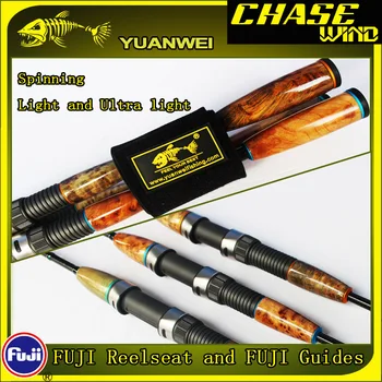 

Fishing rod length 0.9-2.8m fuji guide reel seat drag power 3.8kg Solid wood handle