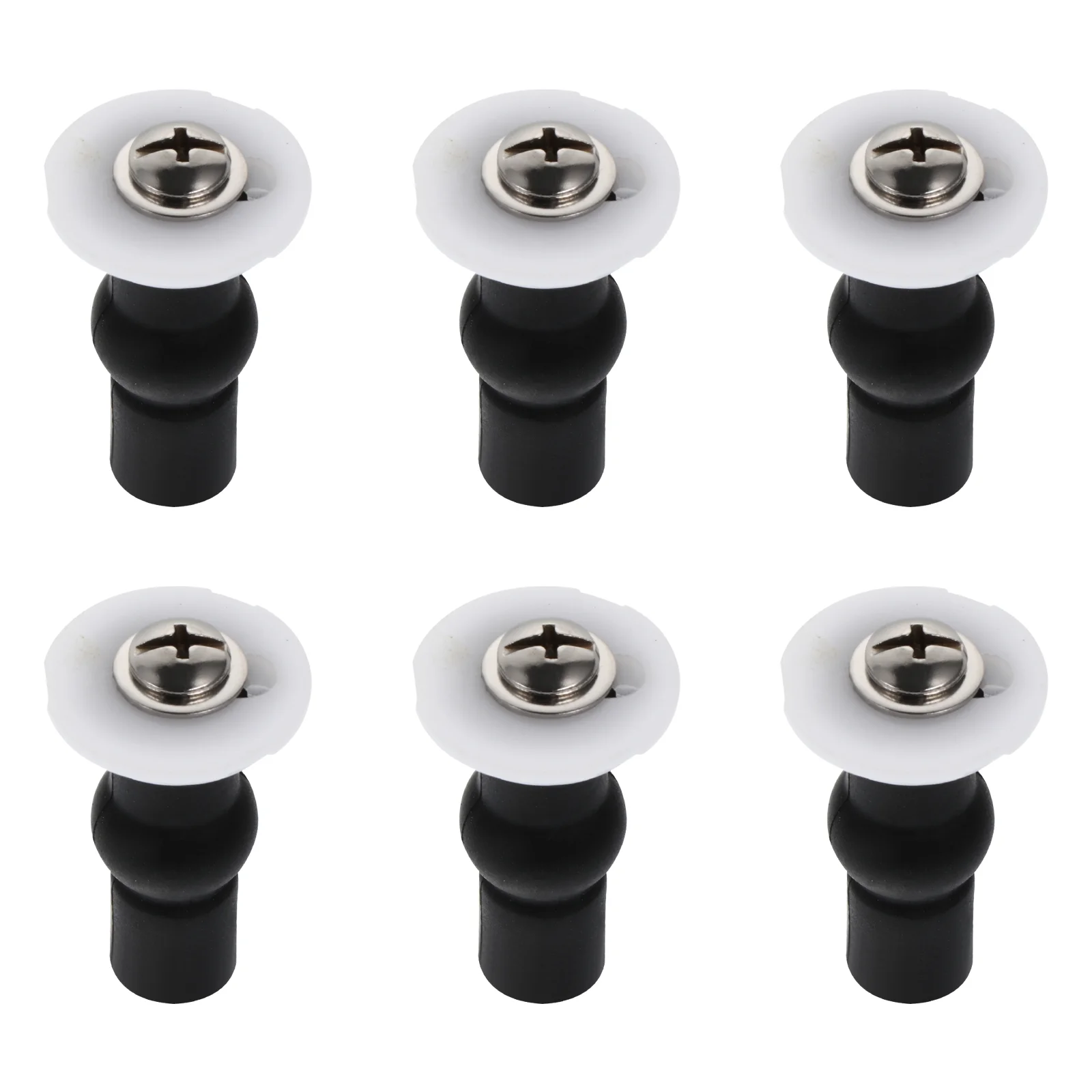 6pcs Toilet Seat Hinges Screws Replacement Fixings Expanding Screw | Обустройство дома