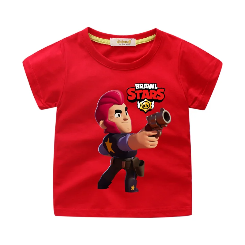 Лидер продаж; футболки со звездами; Детские футболки; милый топ с принтом; пуловер; хлопковая Футболка с круглым вырезом; красные шорты