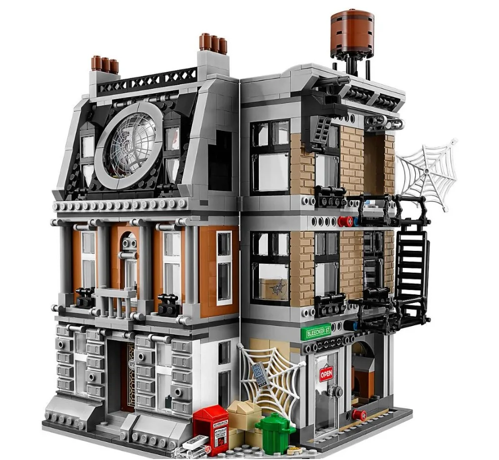 HOT SALES! New  Heroes The Sanctum Sanctorum  City Building Blocks with Figures Creator Expert Architecture Model Bricks DIY Toys