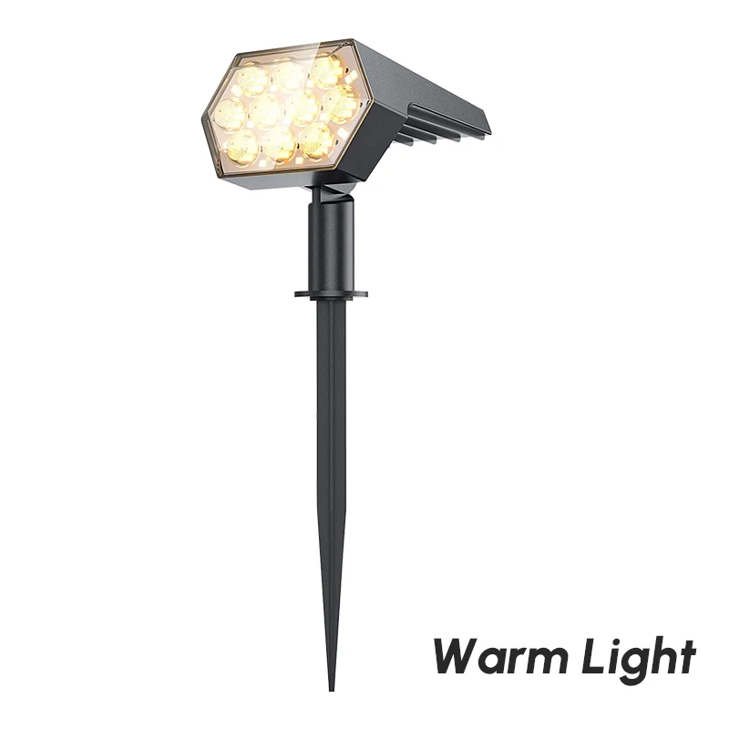 108 92 43LED Solar landscape spotlights outdoor waterproof Garden lamp for Yard street wall lights cool warm light 3 modes solar garden lanterns Solar Lamps