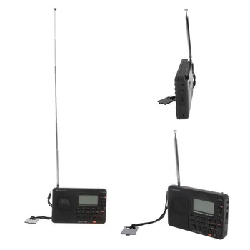 

Portable Digital Tuning LCD Receiver TF MP3 REC Player AM FM SW Full Band Radio