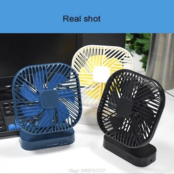 

Magnetic Mini Fan USB or 4x AA Battery Powered Desk Fan with 3 Speed Timing Function Personal Fans for Camping O16 20 Dropship
