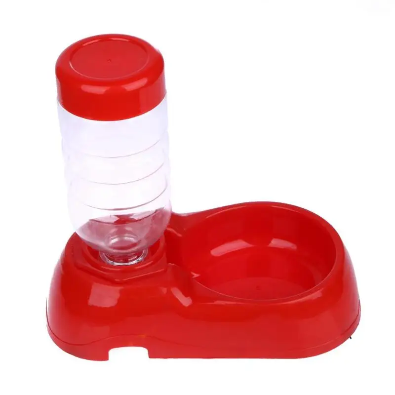 Pet Dog Puppy Cat Automatic Water Dispenser Food Dish Bowl Feeder
