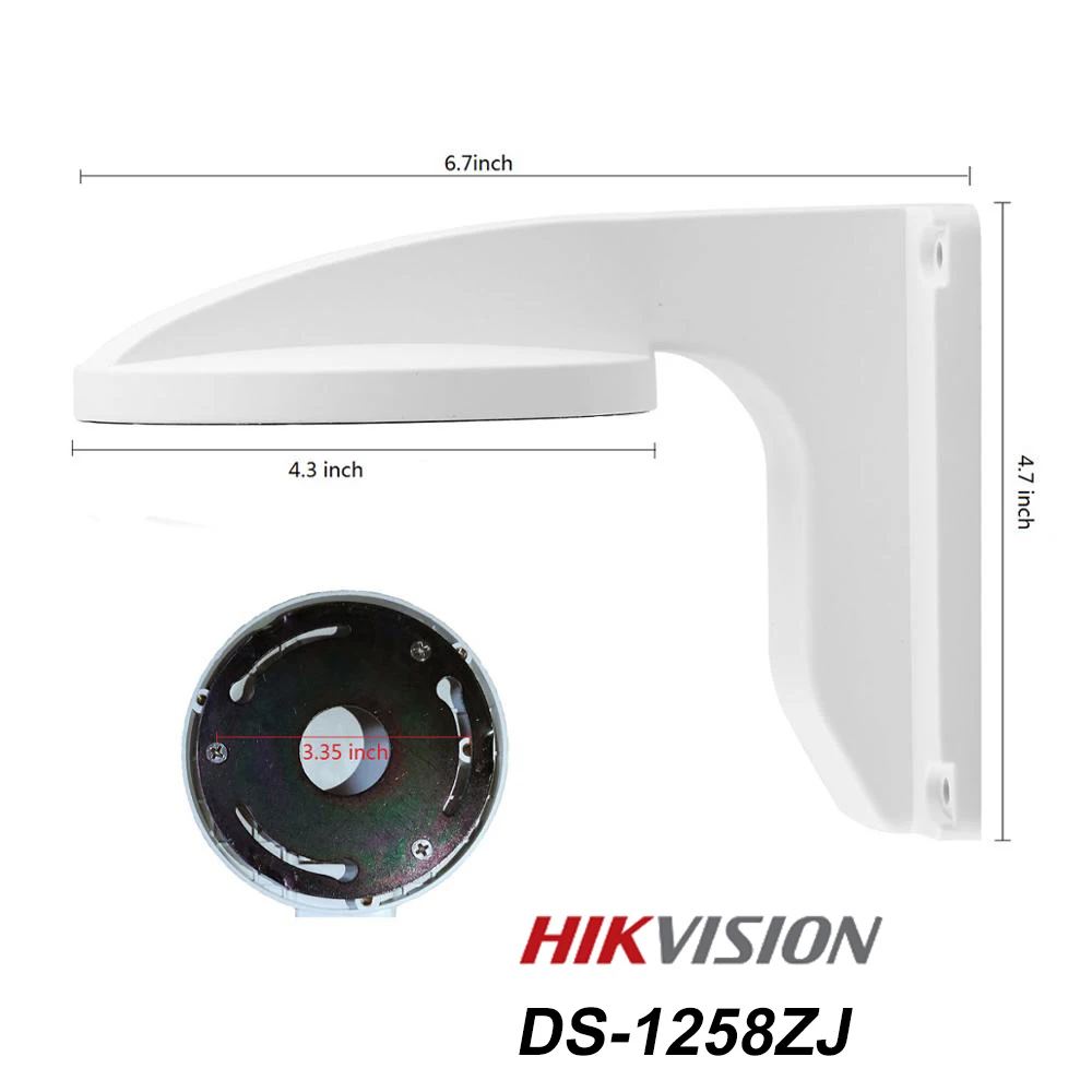 Настенный кронштейн для Inesun PTZ IP купольная камера безопасности Hikvision CCTV камера|Аксессуары CCTV| |