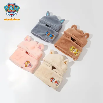 

Genuine Paw Patrol chase skye Children's hat authentic autumn & winter boys girls cute baby ear protection scarf 2-in-1 kids toy