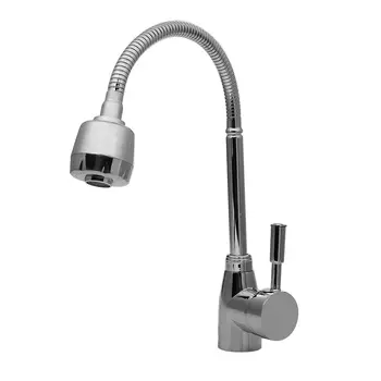

Zinc Alloy Faucet 360 ° Bathroom Kitchen Faucet Sink Mixer Single Lever