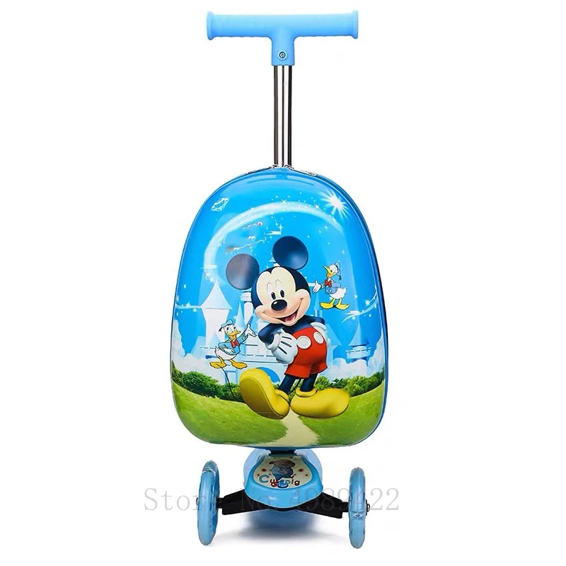 Детский чемодан для скутера, чемодан на колесиках для путешествий, милая мультяшная сумка для скейтборда, подарок для детей, сумка для отдыха