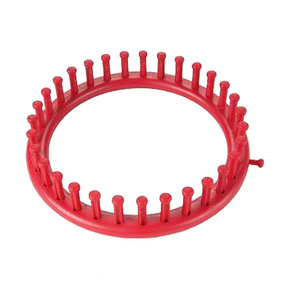 

Handmade Circle Sewing Scarf DIY Home Sock Manual PP Circular Suture Needle Craft Tool Knitting Looms Round