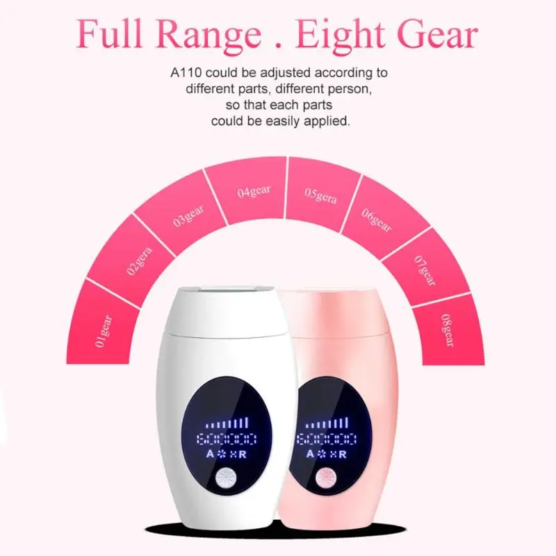 

600000 Flash LCD Electric Laser Hair Remover Armpit/Hand/Feet Hair Epilator