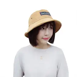 DS style s 1 шт. в японском стиле Солнцезащитная Рыбацкая шляпа с буквенным принтом женская универсальная Солнцезащитная шляпа с заплатками для