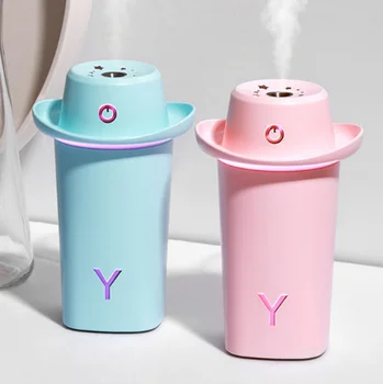 

Cap shaped aroma diffuser air humidifier 230ML USB diffuser essential oil diffuser Led night light atomizer car charger