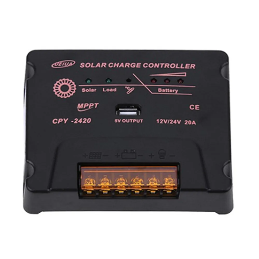 

BOGUANG Solar Charge Controller MPPT 12V/24V 10A 20A Solar Panel Battery Regulator Wholesales