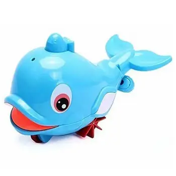

Water jet dolphins baby shower toy Infant teaching aids