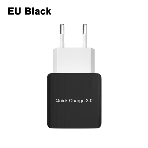 OREY 18 Вт быстрое зарядное устройство QC 3,0 USB зарядное устройство для iPhone X Quick Charge 3,0 зарядное устройство для телефона адаптер для Xiaomi Mi 9 - Тип штекера: EU Black