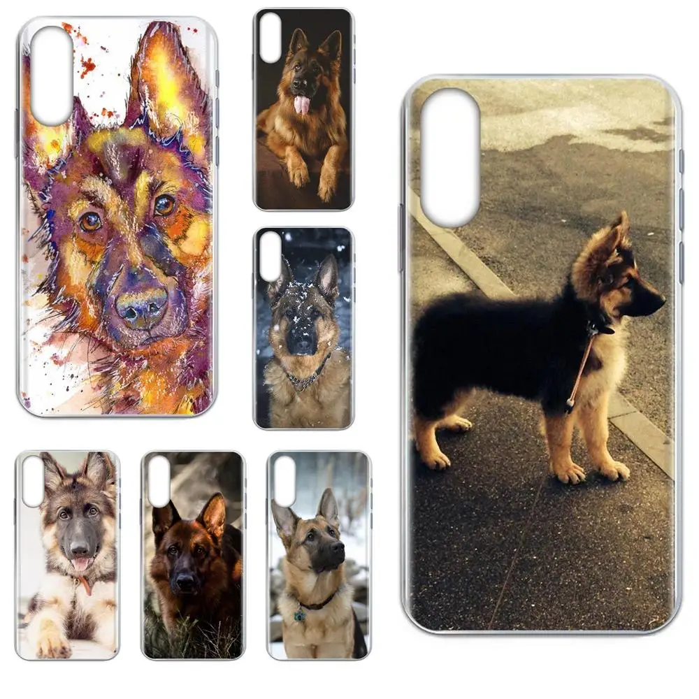 TPU Design Customized For Sony Xperia XZS XA1 L1 XA X Z Z1 Z2 Z3 Z4 Z5 XZ1 Compact E5 XZ Premium German Shepherds Dog Puppy | Мобильные