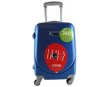 

TROLLEY CABINA BAGAGLIO A MANO RYANAIR EASYJET VALIGIA 4 RUOTE ULTRA LIGHT (BLU)
