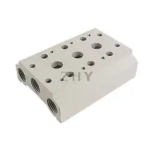 Пневматический керамический блок 3 станции электромагнитный клапан база Goavg