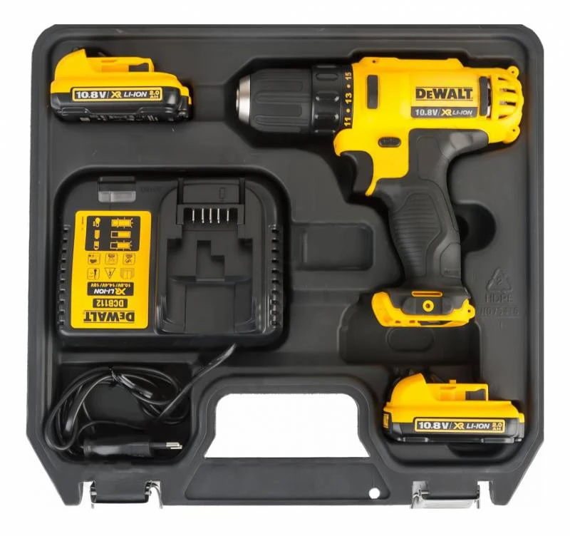 Taladro destornillador DeWalt dcd710d2 ks, batería de 180 W Mandril: sin eléctricos| - AliExpress
