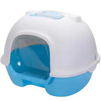 

Fully Enclosed Cat Litter Basin Cat Excrement Basin Cat Litter Basin Anti-splash Cat Toilet Anti-odor Extra Large Cat Supplies