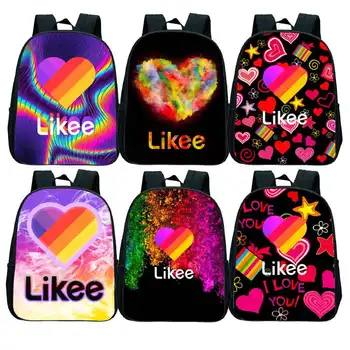

Russia Style Likee BackpackKids Kindergarten School Bags LIKEE Cat Fox Pattern Toddler Rucksack Cute Children Primary Knapsack