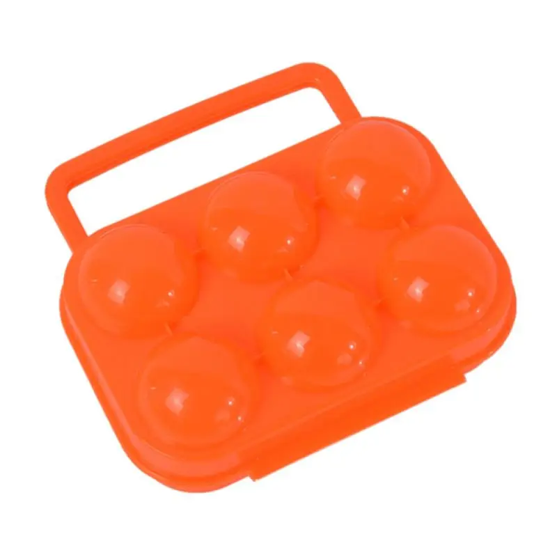 Отдых на природе яйцо ящик для хранения 6/12 Сетка Пластик лоток для яиц противоударный Портативный на открытом воздухе контейнер для перевозки для семейных праздников, вечеринок, аксессуары для кемпинга