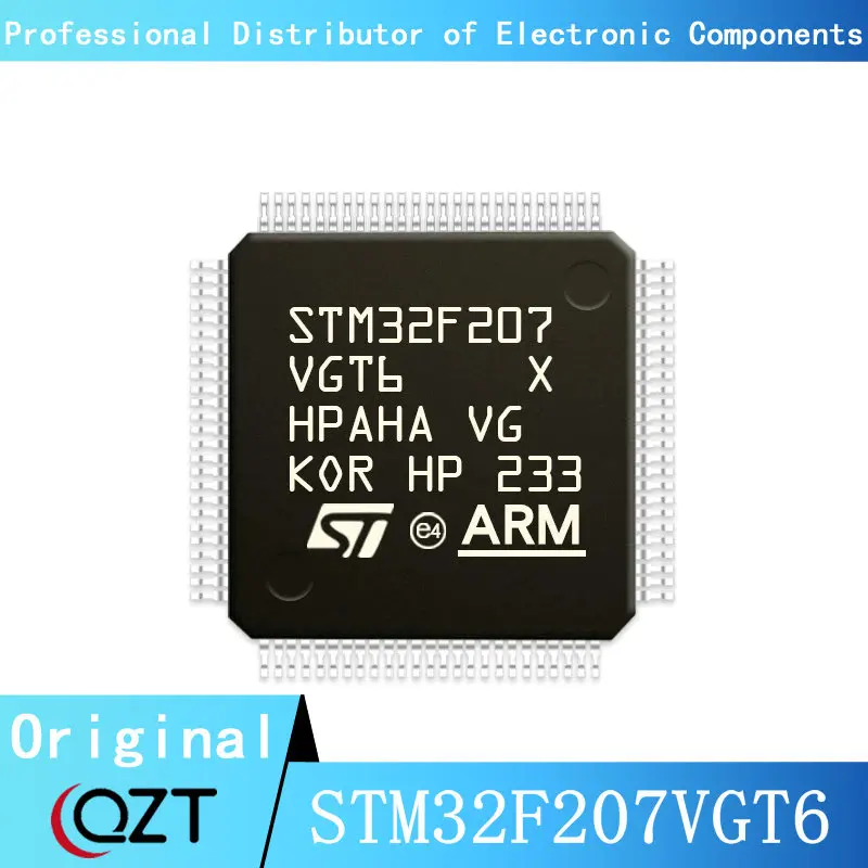 stm32f207vct6 stm32f207vet6 stm32f207vgt6 stm32f207zct6 stm32f207zet6 stm32f207zft6 stm32f207zgt6 stm32f207igh6 10pcs/lot STM32F207 STM32F207VG STM32F207VGT6 LQFP-100 Microcontroller chip New spot