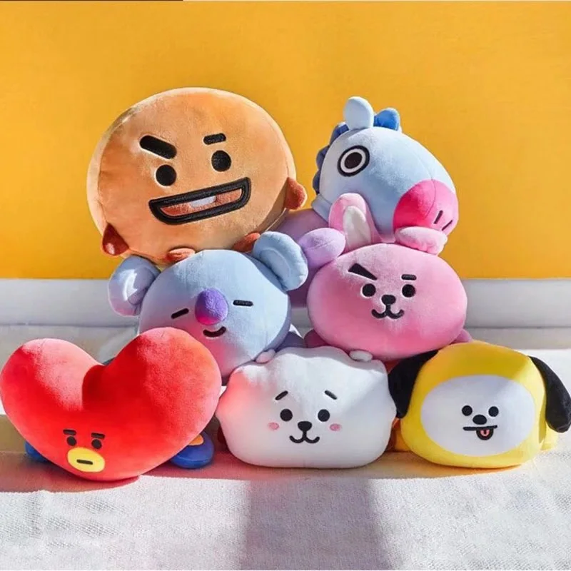

Kpop High quality Plush nap pillow TATA RJ COOKY CHIMMY Korea idol doll nap pillow Gift For fans