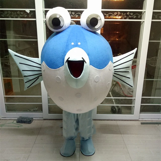 Puffer Fish Mascot Costume mascotte Cosplay Dress Outfits Clothing  Advertising Carnival Halloween Xmas Easter Festival - AliExpress