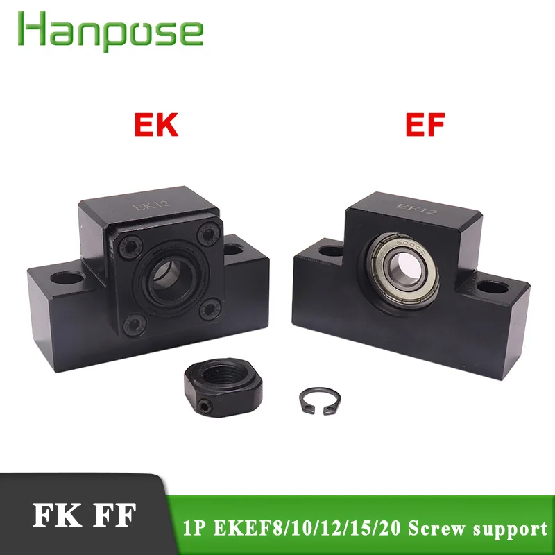 Шариковый винтовой Конец опоры EK8 EF8 EK10 EF10 EK12 EF12 EK15 EF15 EK20 EF20 SFU1605 | Обустройство дома